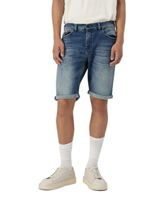 Men's Mid Waist Straight Leg Light Wash Denim Cargo Pants Winter Autumn Wear Breathable Vintage Woven <b>Craft</b> Pocket 100% Cotton - Product Image 5