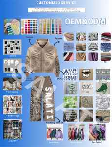 Blouson en jean décontracté Sophia pour homme, collection Hiver 2023, imperméable, col montant, boutons en corne, teint en fil, style motard et safari, couleur unie - Product Image 6