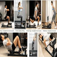 Machine de Squat Multifonctionnelle 2026 pour Entraînement à Domicile et Fitness