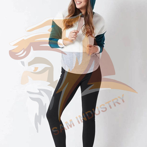 Sudadera con Capucha para Mujer de Alta Calidad, Cuello Caído, Larga, Personalizada - Product Image 4