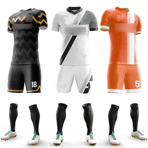 Professional Soccer and Football Jersey Set with Custom Logo and Number - Product Image 3
