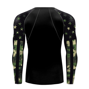Factory Direct <b>Compression</b> <b>Shirt</b> Rash Guard Custom Sublimated Activewear <b>for</b> Fitness and Training Brands - Product Image 2