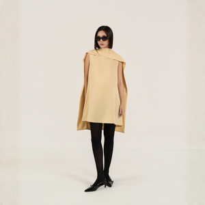 Women's Woven Button <b>Dress</b>, Crew Neck, Regular Sleeve, <b>Loose</b> Waist, Breathable Minimalist Casual Summer Style, OEM/ODM Vietnam - Product Image 1