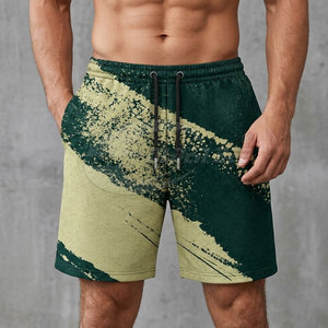 Shorts décontractés légers pour hommes, conçus pour un confort quotidien, en tissu respirant et lisse, au look moderne et épuré - Product Image 4