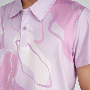 Customizable Printed Polyester Sports Jerseys Collar Shirt Unisex Heat Transfer Printed Outdoor Teamwear Training <b>Link</b> - Product Image 4