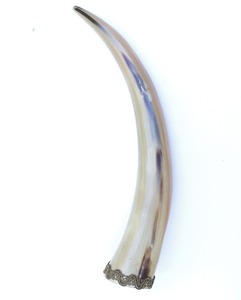 เขาสัตว์ขัดเงาสไตล์ไวกิ้ง ผลิตภัณฑ์งานฝีมือจากธรรมชาติ - Product Image 1