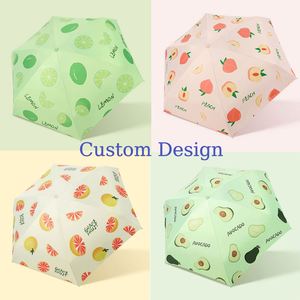 ร่มพับ 5 ตอน ขนาดพกพา คุณภาพสูง ป้องกันรังสียูวี พร้อมพิมพ์โลโก้ - Product Image 2