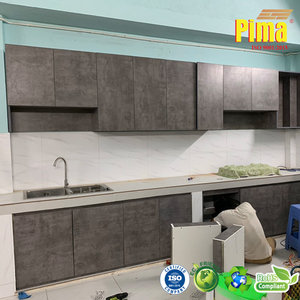 Tablero de Espuma de PVC WPC Gris, 15 mm de Espesor, 0.6 G/cm3 de Densidad, Ecológico, Libre de Plomo, Superficie para Publicidad en Cocina, Código HS, Modelo - Product Image 3