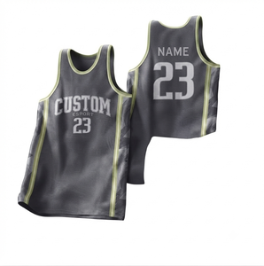 Customizable Men's Basketball Jersey Set Shorts 100% Polyester Mesh Customizable Name Number Quick Dry Summer <b>Athletic</b> Wear - Product Image 1