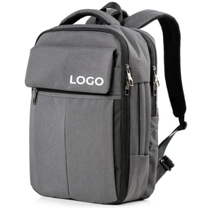 Minimalist Oxford Laptop <b>Backpack</b> with Water Resistance 20-39L Capacity Unisex Shoulder Straps Zipper Closure Softback Design - Product Image 1