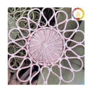 Wicker Placemat | Natural <b>Rattan</b> Charger Plate | Bohemian <b>Table</b> Decor | Bulk OEM Vietnam - Product Image 1