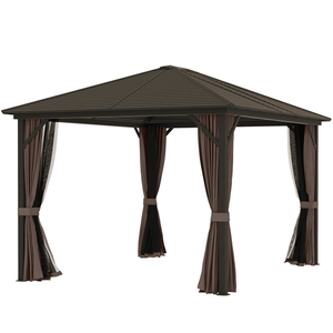 Pergola per Barbecue e Cucina all'Aperto, Gazebo per Uso Tutto l'Anno - Product Image 2