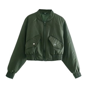 Chaqueta Bomber Ajustada para Mujer, Chaqueta Ligera Informal para Invierno, Chaqueta de Invierno para Hombre - Product Image 1