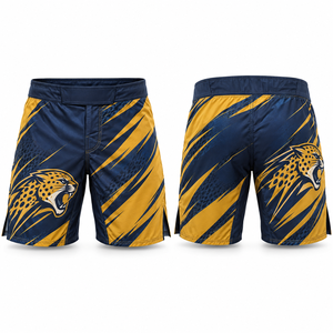 Shorts MMA à scratch, panneaux flexibles, séchage rapide, entraînement, vente au détail, compétition, vêtements d'académie, sparring - Product Image 5