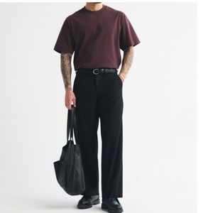 เสื้อยืดคอกลมโอเวอร์ไซส์ผ้าคอตตอน 100% หนานุ่ม สไตล์สตรีทแวร์ ออกกำลังกายได้ ใส่ได้ทุกวัน พิมพ์ลายโลโก้ด้านหน้า รับผลิตตามสั่ง ขายส่ง ราคาพิเศษ สินค้าขายดี - Product Image 3