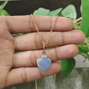 18K Gold Plated Spade Shape Tiny CZ Fashion Pendant Trendy Minimalist Cable Chain <b>Statement</b> High Quality Fancy Elegant <b>Necklace</b> - Product Image 6