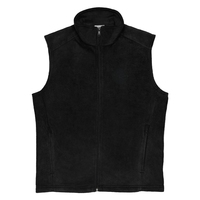 Gilet en polaire personnalisable pour garçons, hiver, haute qualité, 100% polyester, respirant, vêtement d'extérieur décontracté, col montant, fermeture éclair