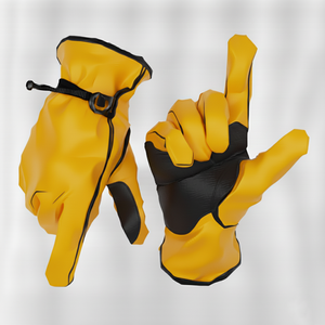 Fabrication professionnelle de gants de travail en cuir de vachette durable avec manchette de sécurité, épaisseur 11 oz, personnalisables pour hommes - Product Image 1