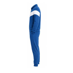 Men Athletic Sport Tracksuits Custom Fleece Gym Training Set Zip Jacket Jogger <b>Pants</b> OEM Wholesale Sportswear Supplier Wholesale - Product Image 5