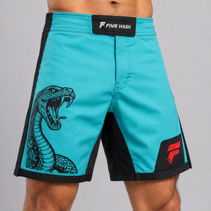 Shorts deportivos de MMA hechos con materiales ligeros que proporcionan comodidad, agilidad y movimiento flexible durante el entrenamiento. - Product Image 5