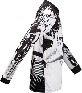 High Quality Customized Team Sport Long Sleeve Sublimation Motocross Jersey New Design 100% Polyester Dirty Motocross Jersey - Product Image 2
