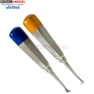 Juego de 2 Elevadores de Extracción de Raíces Molares Cryer, Izquierdo y Derecho, de Acero Inoxidable, Instrumentos Médicos Dentales Quirúrgicos - Product Image 3