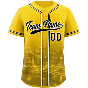 Camisetas de Béisbol Urbanas para Hombre, Transpirables, Tallas Grandes, Estampadas y Personalizadas, Cuello en V - Product Image 1