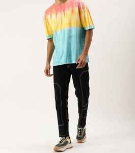 เสื้อยืดผู้ชายทรงบ็อกซี่ คอตตอน 100% 240GSM รุ่นใหม่ปี 2026 แบบสั่งทำได้ ขายส่ง ไซส์ใหญ่ หลายสี แบบพื้นฐาน - Product Image 3