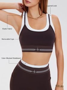 Women High Waist Sculpting <b>Leggings</b> <b>Butt</b> <b>Lifting</b> Sports Bra Crossback Design Breathable Yoga Gym Training Activewear Clothing - Product Image 4