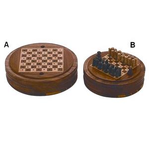 Article en gros Article d'artisanat indien personnalisé de haute qualité Nouveau design 2025 Boîte de jeux d'échecs en bois massif Article cadeau décoratif pour la maison - Product Image 2