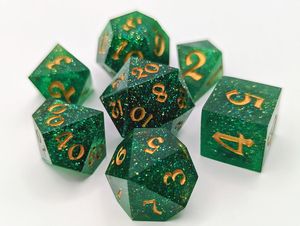 Supreme Handmade Fusion Waterproof Gaming Dice Exclusive Resin Timber Infused Wooden Dice Baptism Collectors Edition - Product Image 4