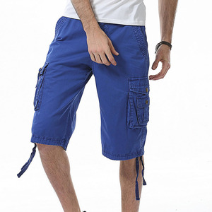 Premium Fabric Cargo Shorts For Men's Outdoor Wear Good Quality Customized Logo Printing Cargo Shorts For Men's - Product Image 3