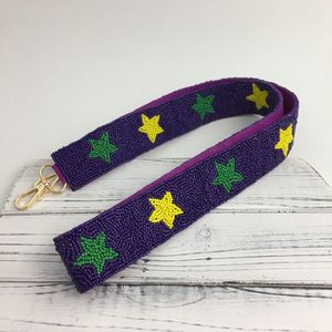 Ceinture à bandoulière en perles de rocaille, faite à la main, personnalisable, durable, écologique, tendance et unique, pour sac bandoulière. - Product Image 3