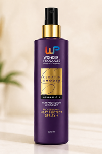 Customized Logo Keratin Smooth Heat Protect <b>Spray</b>, Ideal for Heat <b>Styling</b>, 200 ml at Wholesale Price with OEM/ODM - Product Image 1