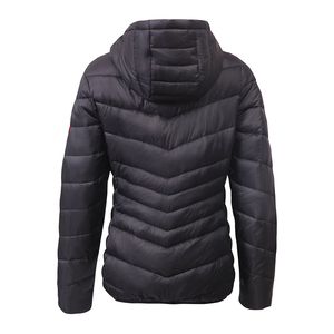 Custom Color Women's Puffer Jacket Cotton Filled Hooded Winter Fashion High Quality Price Quick Dry Breathable Eco-Friendly 100% - Product Image 2