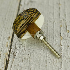 Tiradores de Madera Envejecida Hechos a Mano con Resina, Acabado Glaseado 3D, Diseño Náutico, Tiradores de Gabinete Baratos al por Mayor para Decoración del Hogar - Product Image 5