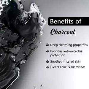 Nettoyant Visage au Charbon Actif D-TAN en Gros pour Marques Privées, Nettoyant Quotidien pour l'Élimination des Taches, le Contrôle du Sébum et l'Éclat de la Peau - Product Image 3