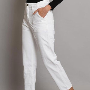 Pantalones Vaqueros de Mujer de Primera Calidad, Más Vendidos, para Venta en Línea, Color Sólido, Cómodos - Product Image 2