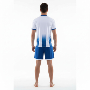 ชุดเสื้อฟุตบอลล่าสุดปี 2026 ชุดยูนิฟอร์มฟุตบอลโลโก้สั่งทำได้ แห้งเร็ว ระบายอากาศดี ชุดฝึกซ้อม ขายส่ง - Product Image 2
