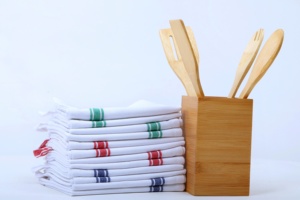 Paños de Cocina de Algodón Premium, Suaves y Absorbentes, con Diseño de Rayas Vintage, Tejidos, Duraderos, Sin Pelusas, Reutilizables, para Limpieza de Cocina - Product Image 4