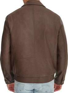 Custom Casual Winter Warm Padded Pilot Retro Windproof Waterproof MA1 <b>Flight</b> Bomber <b>Jacket</b> Stand Collar Zipper Closure for <b>Men</b> - Product Image 3