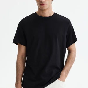 T-shirts pour hommes, fabricant professionnel, 100% coton, col rond, coupe ample - Product Image 1