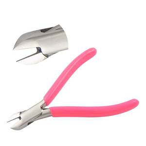 Side Cutter 125mm Stainless Steel Smooth Jaws Spring PVC Handles Circlip Crimping <b>Wire</b> Stripper Jewelry Making DIY <b>Crafts</b> <b>Wire</b> - Product Image 1