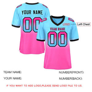 Jersey de Fútbol Americano Personalizado con Nombre, Número y Colores a Medida, Precio Económico, Cosido a Mano, para Ropa Deportiva - Product Image 5