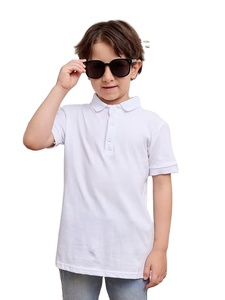 Boys Summer Jersey Print Breathable Eco-Friendly <b>Compressed</b> Quick Dry O-Neck Casual Short Sleeve Polo <b>Shirt</b> Made in Bangladesh - Product Image 6