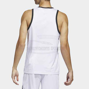 Los mejores conjuntos de uniformes de baloncesto de alta calidad, camiseta de baloncesto de secado rápido transpirable antibacteriana para hombres - Product Image 3