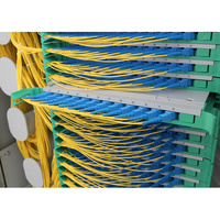 Hub de distribution de fibres optiques FDH 144/288 cœurs, armoire de distribution optique extérieure pour réseau FTTx, IP65