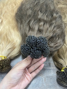 Cabello Remy Vietnamita Zenohair, Doble Trama, Pre-Adherido con Queratina, Punta Plana, 100g, Muy Suave, Puntas Completas, Ondulado Natural - Product Image 2