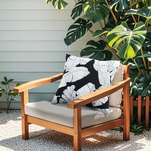 Set di 2 Cuscini da Esterno Morbidi e Confortevoli, Impermeabili e Resistenti allo Sbiadimento, per Giardino, Portico e Bordo Piscina - Product Image 3