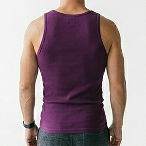Débardeur d'été pour homme en coton 100% écologique, ultra fin, qualité standard, design moderne, prix de gros abordable - Product Image 6